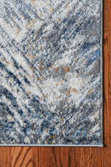 United Weavers Austin Archer Blue Rug - angle view