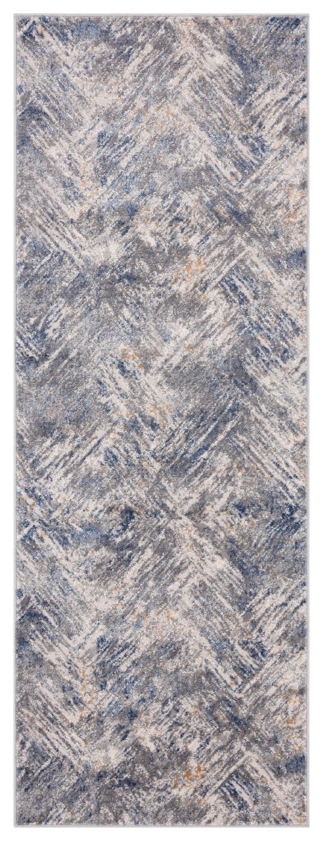 United Weavers Austin Archer Blue Rug - runner front view