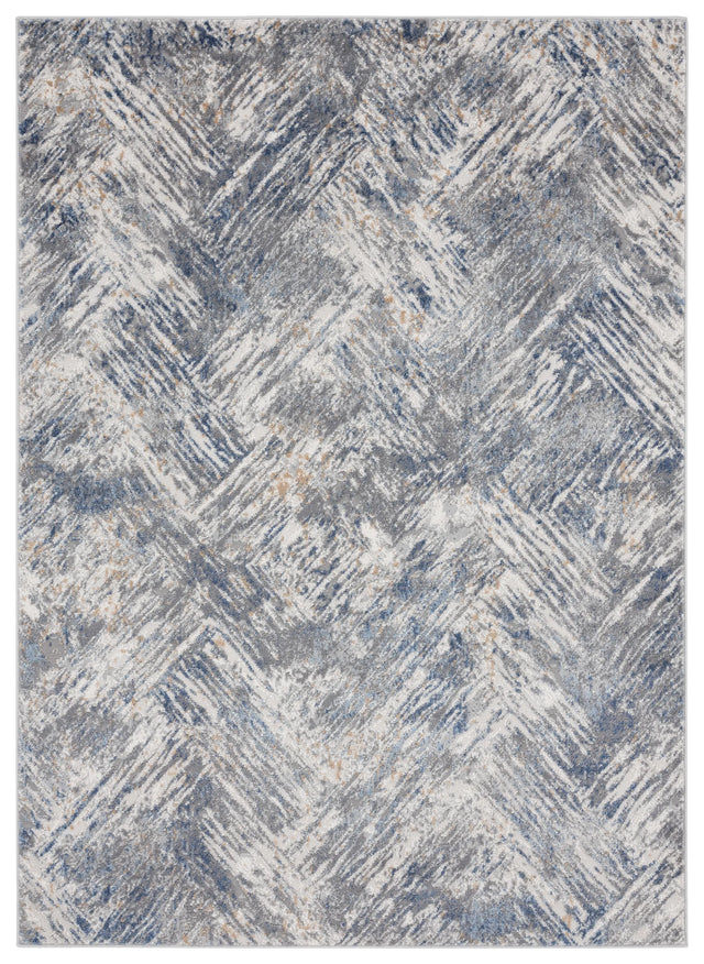 United Weavers Austin Archer Blue Rug - front view