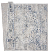United Weavers Austin Clark Blue Rug - backing detail