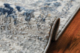 United Weavers Austin Clark Blue Rug - side close-up detail