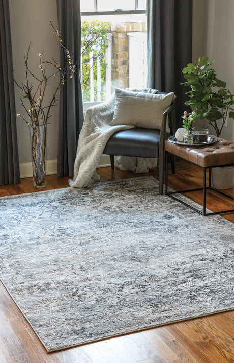United Weavers Austin Clark Grey Rug - second room scene