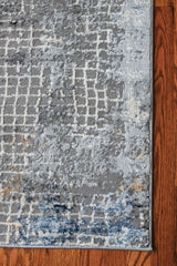 United Weavers Austin Devine Blue Rug - angle view