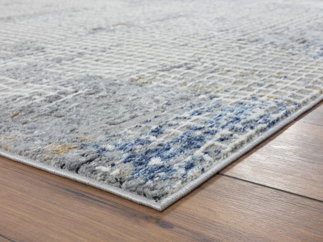 United Weavers Austin Devine Blue Rug - second angle view