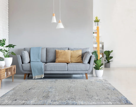 United Weavers Austin Devine Blue Rug - room scene