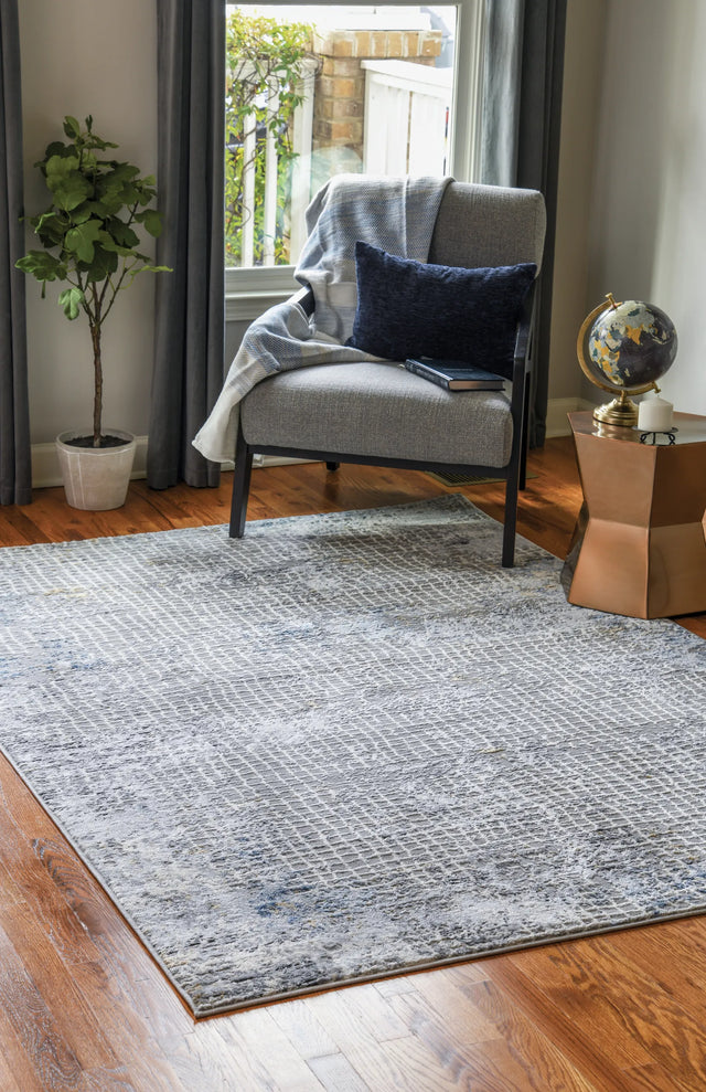 United Weavers Austin Devine Blue Rug - second room scene