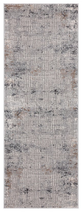 United Weavers Austin Devine Grey Rug - runner front view