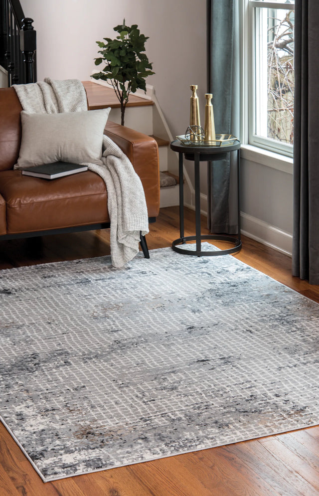 United Weavers Austin Devine Grey Rug - second room scene