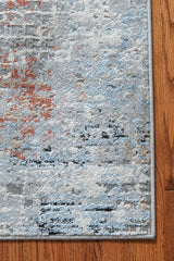 United Weavers Austin Devine Rust Rug - angle view