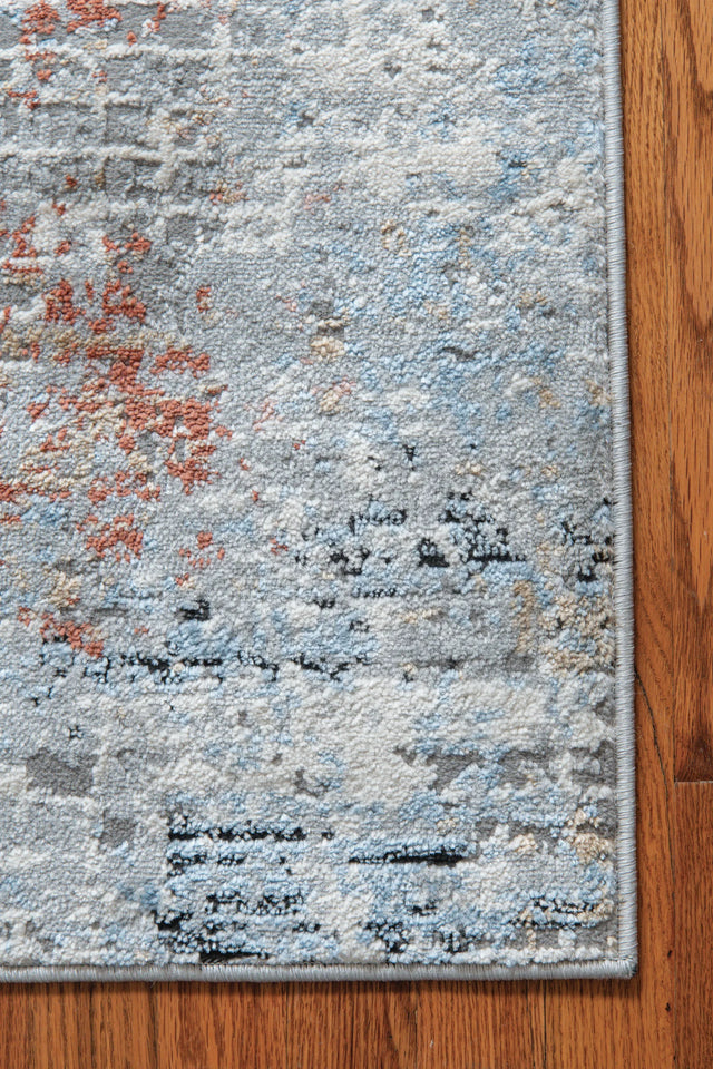 United Weavers Austin Devine Rust Rug - angle view