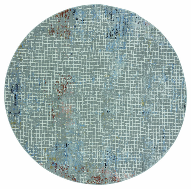 United Weavers Austin Devine Rust Rug - round front view