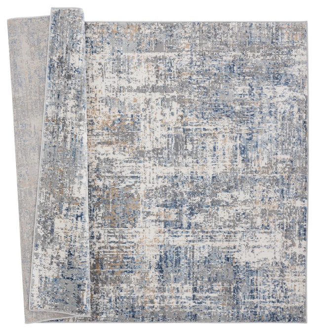 United Weavers Austin Elegance Blue Rug - backing detail