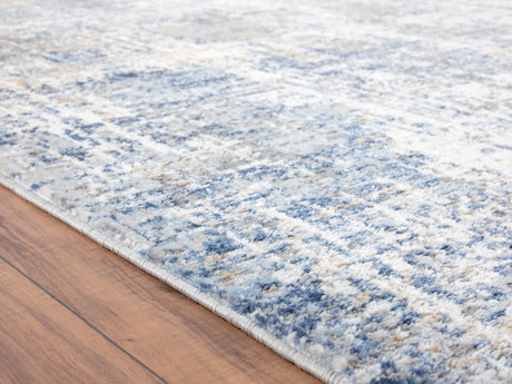 United Weavers Austin Elegance Blue Rug - pile height detail