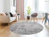 United Weavers Austin Elegance Grey Rug - round room scene