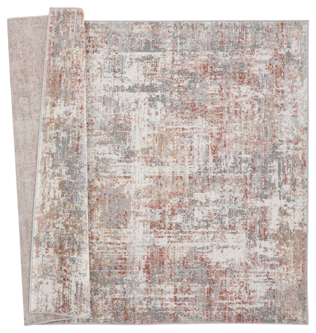 United Weavers Austin Elegance Rust Rug - backing detail