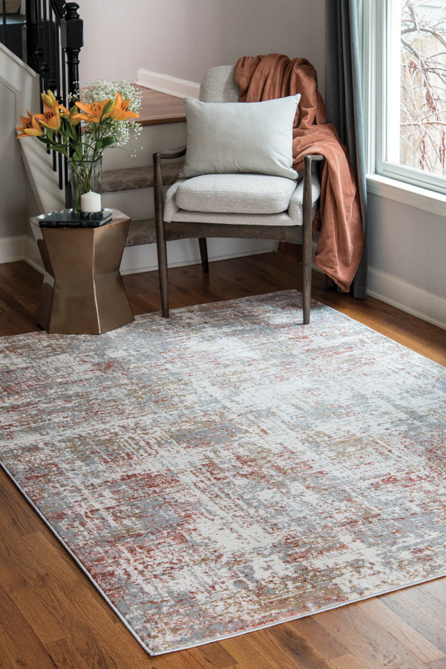 United Weavers Austin Elegance Rust Rug - second room scene
