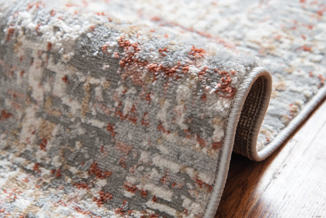 United Weavers Austin Elegance Rust Rug - side close-up detail
