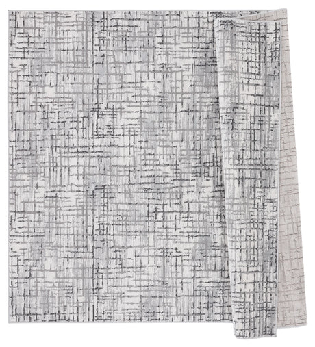 United Weavers Austin Eli Grey Rug - backing detail