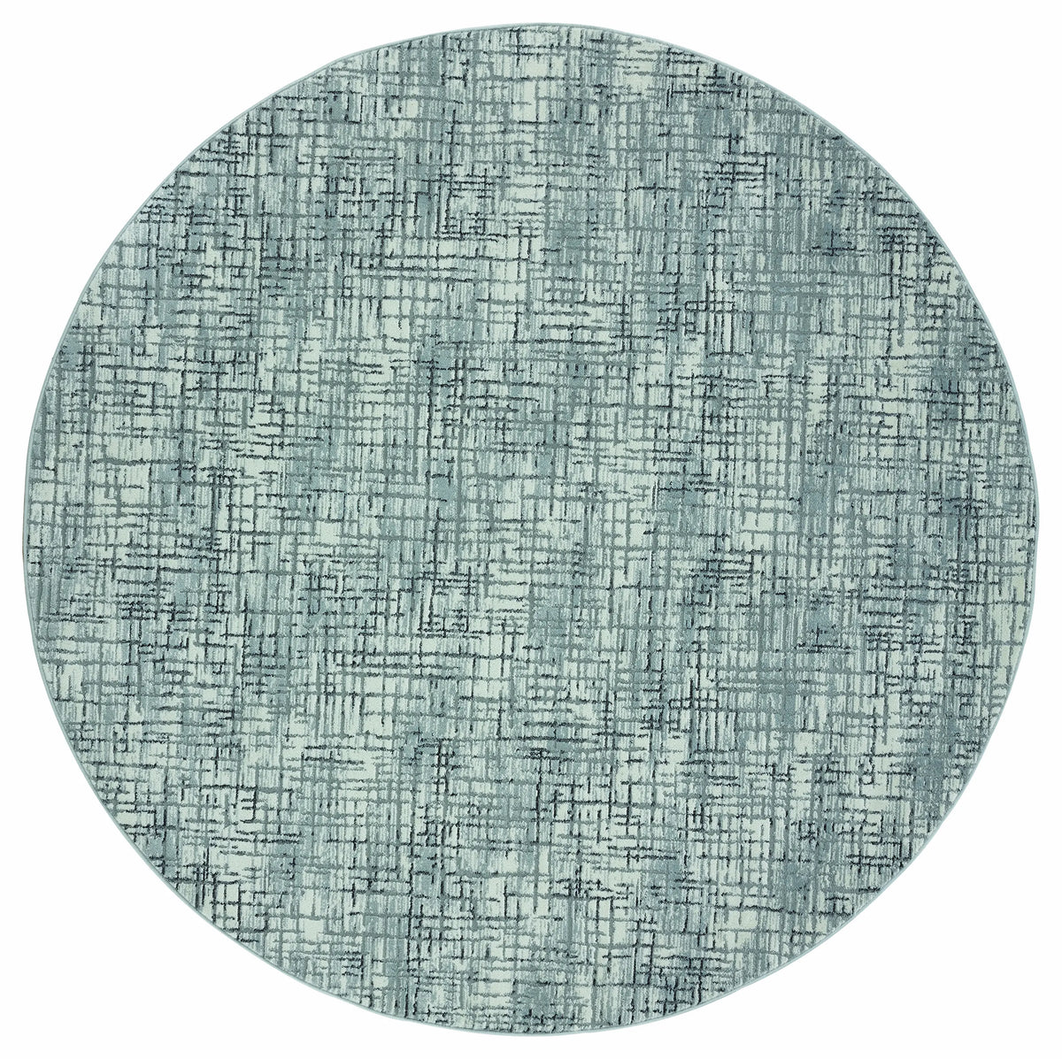 United Weavers Austin Eli Grey Rug - round front view