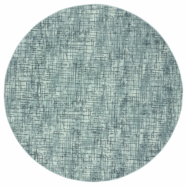 United Weavers Austin Eli Grey Rug - round front view