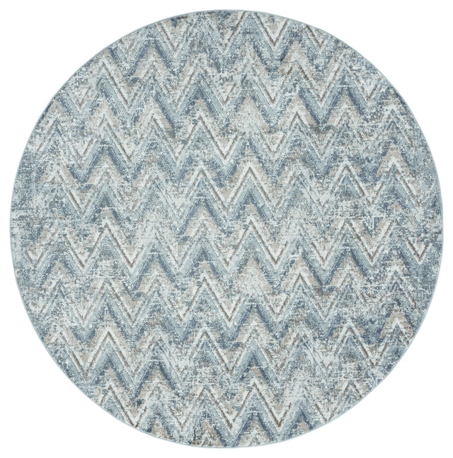 United Weavers Austin Gemology Harvest Rug - round front view