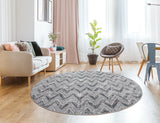 United Weavers Austin Gemology Onyx Rug - round room scene