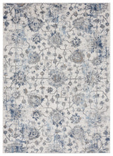 United Weavers Austin Heirloom Blue Rug - front view