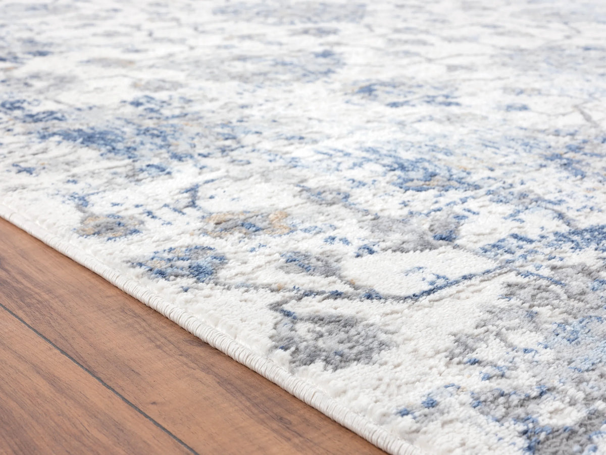United Weavers Austin Heirloom Blue Rug - pile height detail