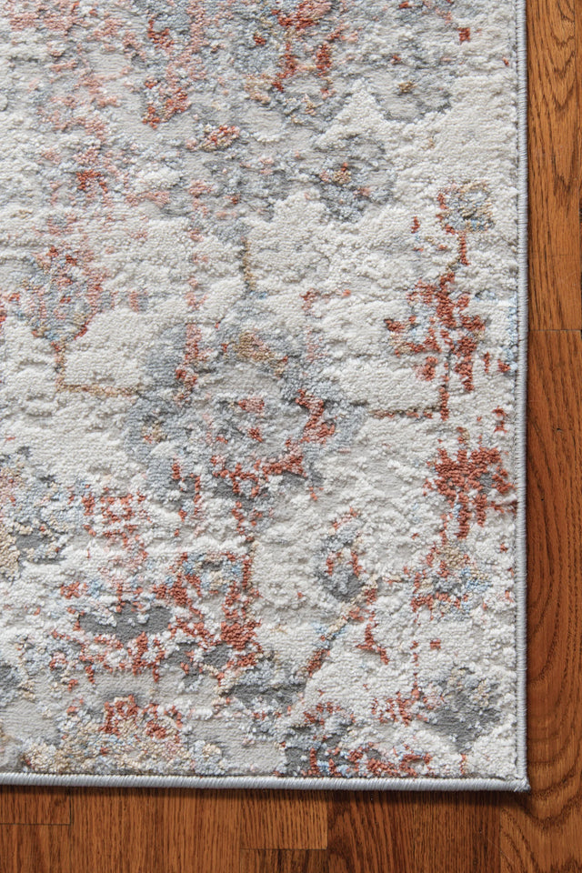 United Weavers Austin Heirloom Rust Rug - angle view