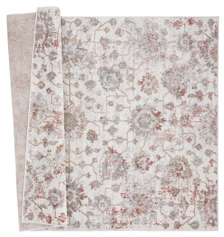 United Weavers Austin Heirloom Rust Rug - backing detail