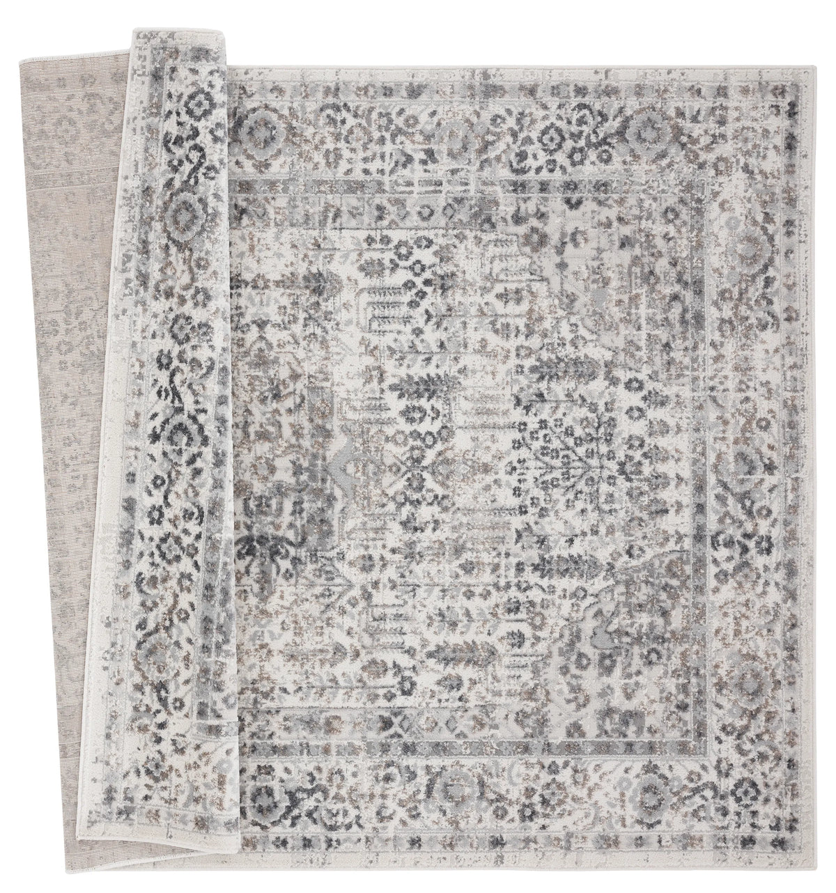 United Weavers Austin Nixon Grey Rug - backing detail