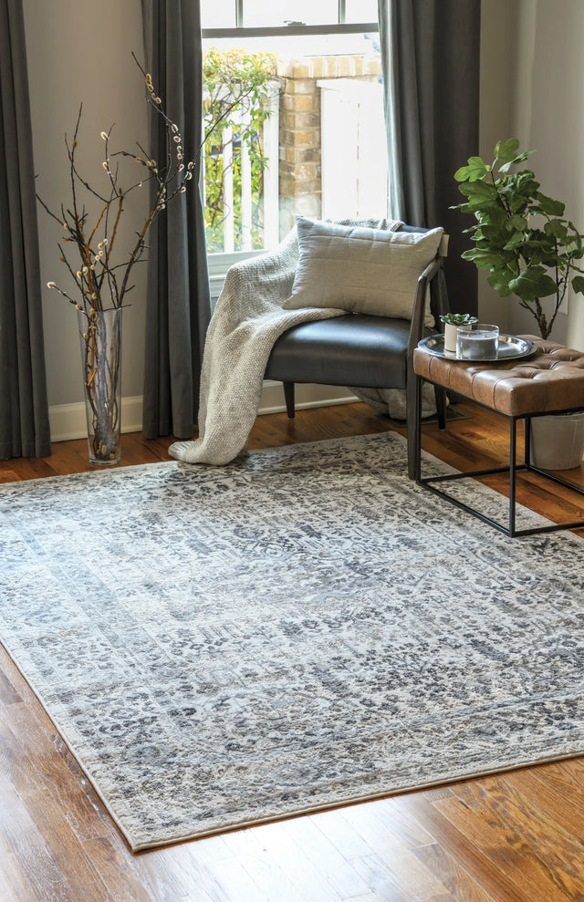 United Weavers Austin Nixon Grey Rug - second room scene
