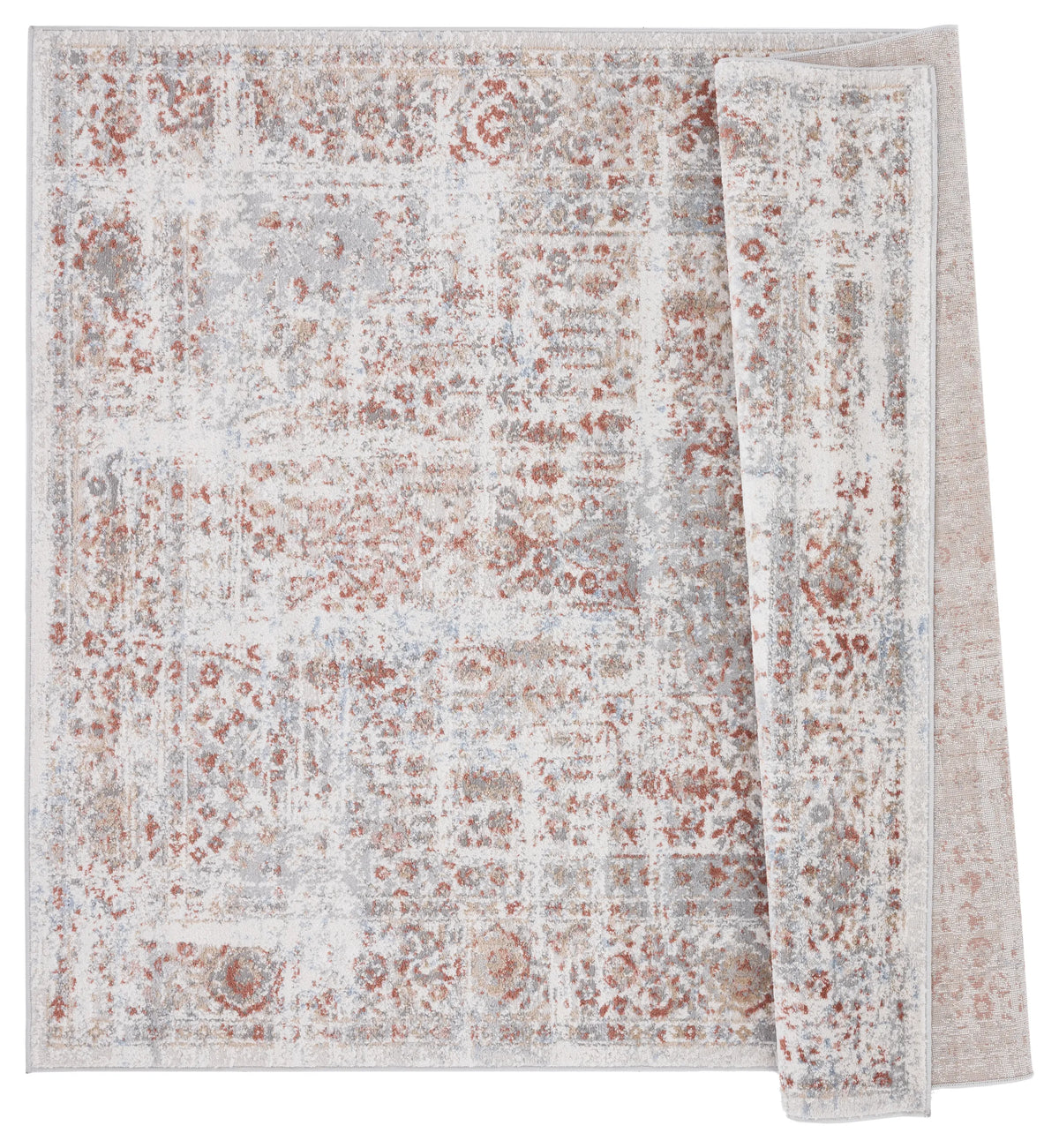 United Weavers Austin Nixon Rust Rug - backing detail