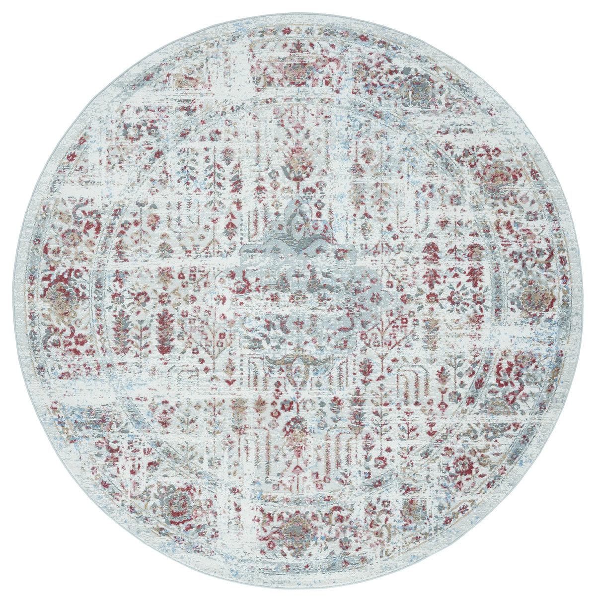 United Weavers Austin Nixon Rust Rug - round front view