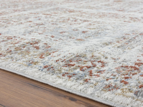 United Weavers Austin Nixon Rust Rug - pile height detail