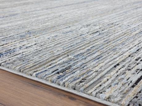 United Weavers Austin Westway Blue Rug - pile height detail
