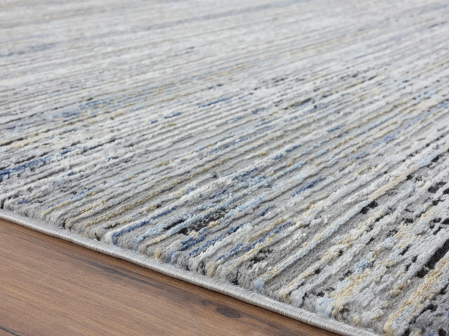 United Weavers Austin Westway Blue Rug - pile height detail