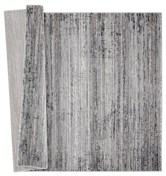 United Weavers Austin Westway Grey Rug - backing detail