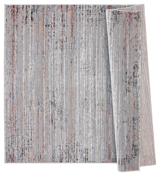United Weavers Austin Westway Rust Rug - backing detail