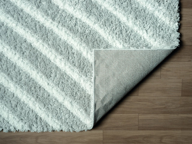 United Weavers Barcelona Manresa Grey Rug - backing detail