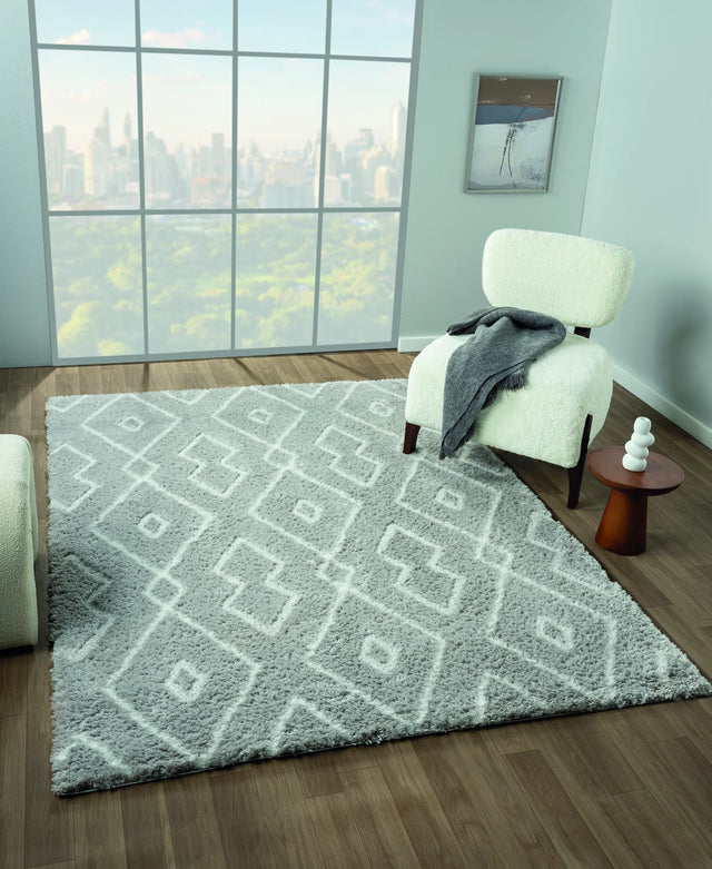 United Weavers Barcelona Martorell White Rug - room scene