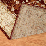 United Weavers Bridges Ponte Vecchio Crimson Rug - backing detail