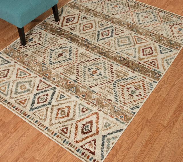 United Weavers Bridges Salto Grande Multi Rug - room scene
