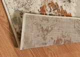 United Weavers Bridges San Paula Linen Rug - backing detail