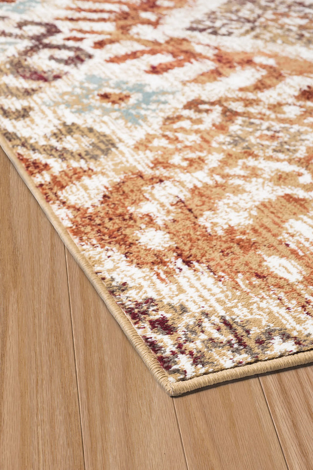 United Weavers Bridges Verazanno Crimson Rug - angle view