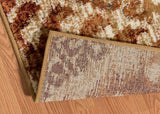 United Weavers Bridges Verazanno Crimson Rug - backing detail
