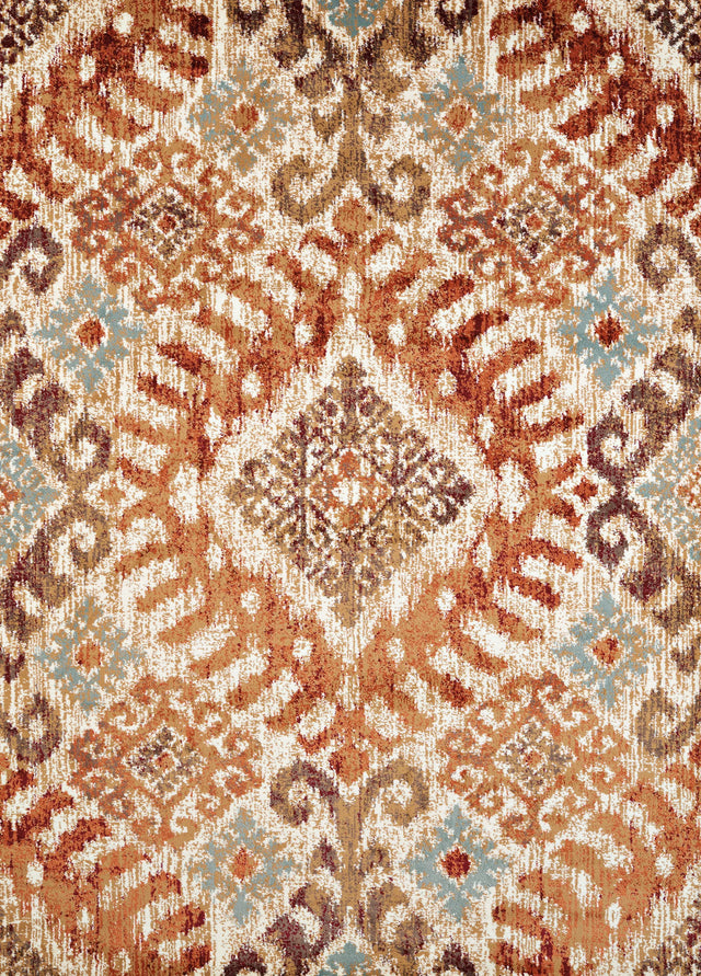 United Weavers Bridges Verazanno Crimson Rug - front view