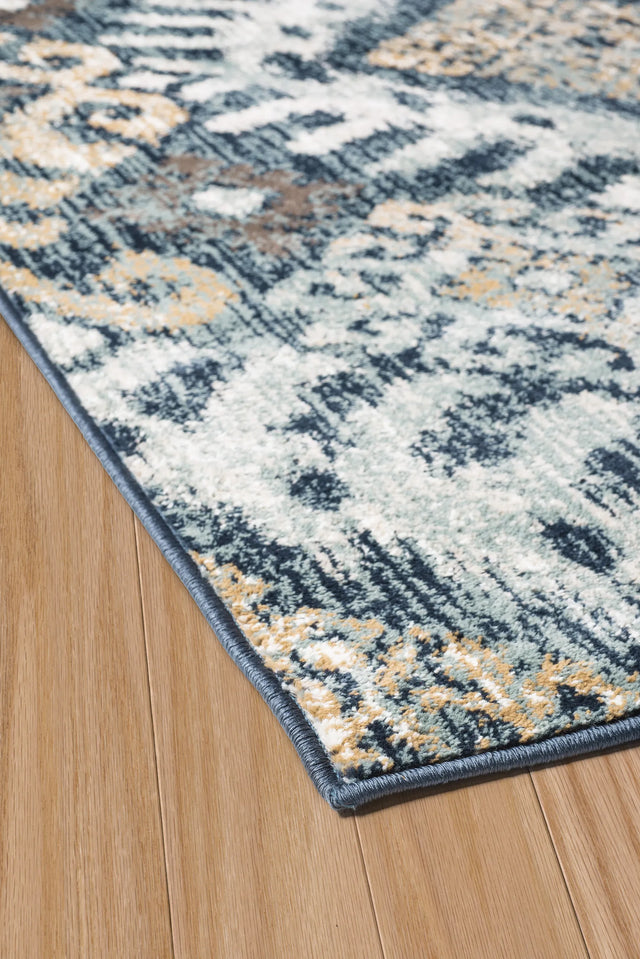 United Weavers Bridges Verazanno Navy Rug - angle view