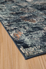 United Weavers Bridges Via Vicosa Blue Rug - angle view
