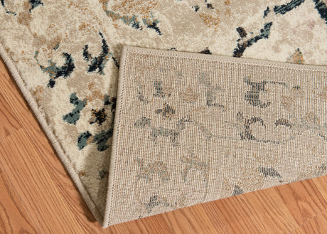 United Weavers Bridges Villa Bella Linen Rug - backing detail